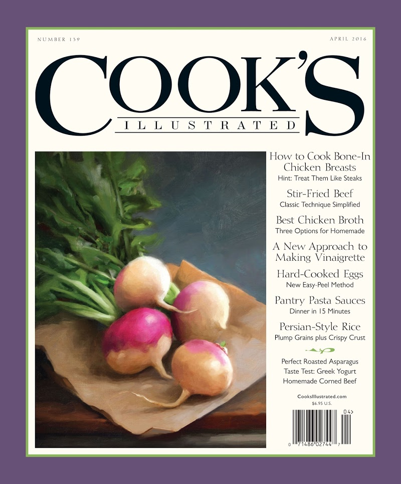 Cooks-Illustrated March 01, 2016 Issue Cover