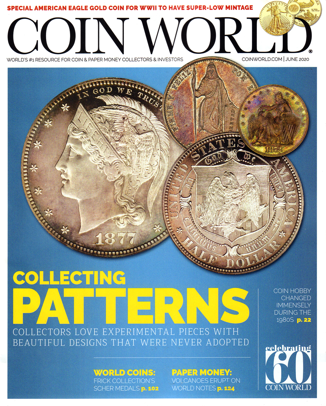 Coin-World-Monthly June 01, 2020 Issue Cover