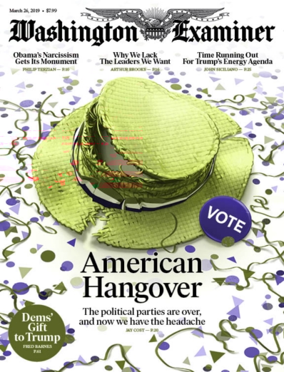 Washington Examiner March 26, 2019 Issue Cover