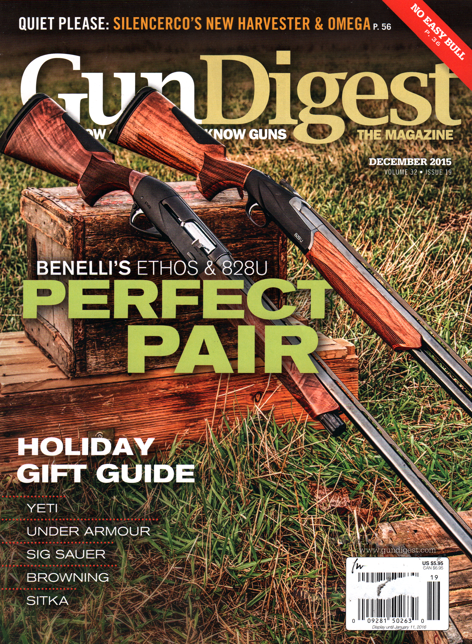 Gun-Digest December 01, 2015 Issue Cover