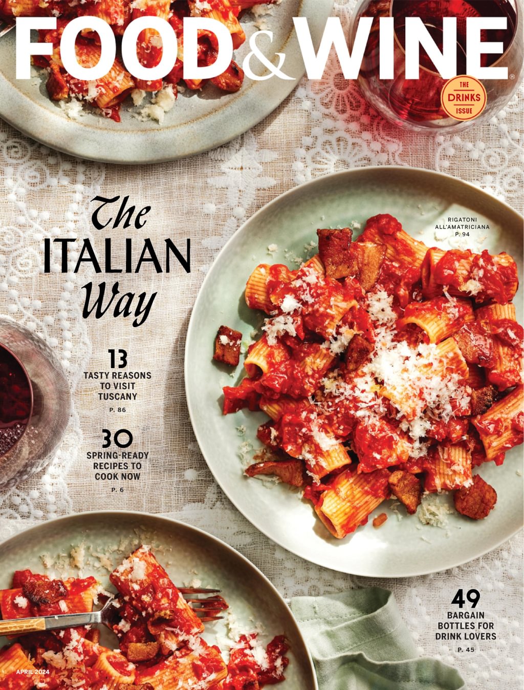 Food-and-Wine April 01, 2024 Issue Cover