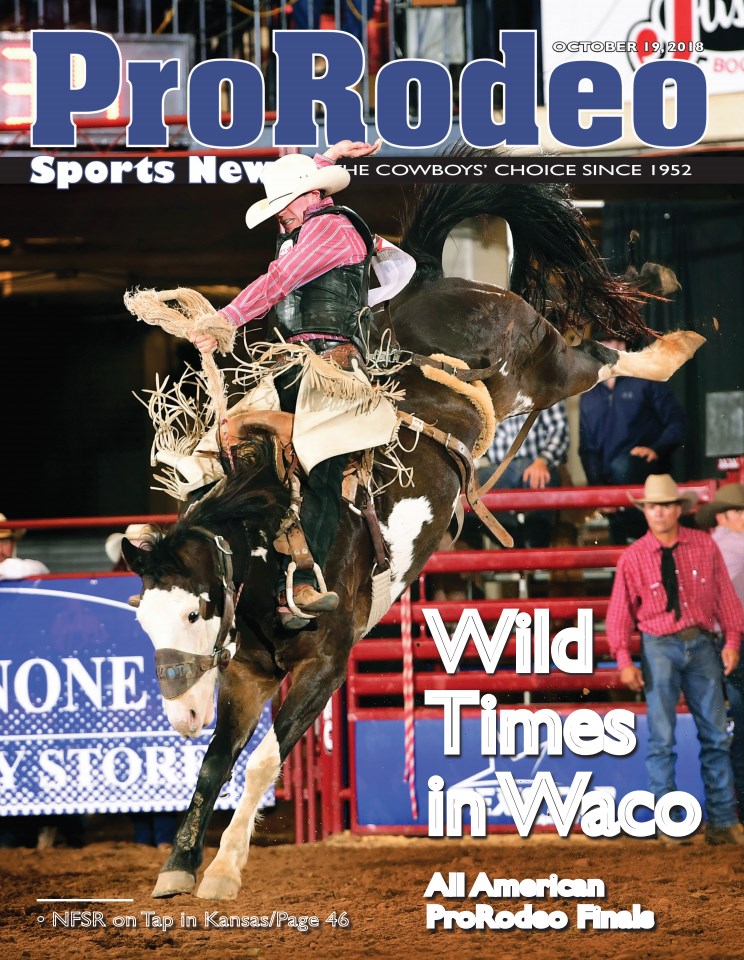 Pro-Rodeo-Sports-News October 19, 2018 Issue Cover