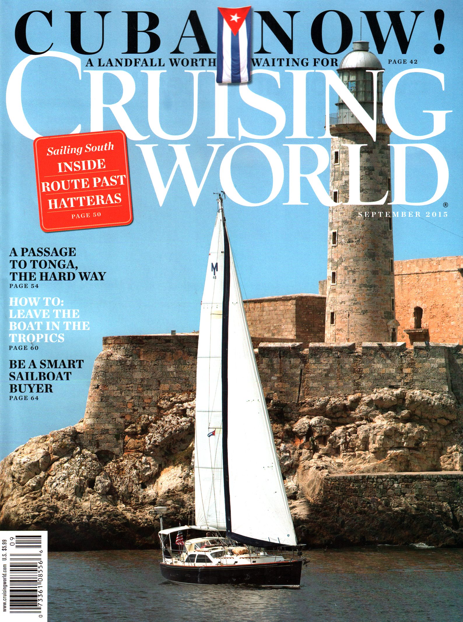 Cruising-World September 01, 2015 Issue Cover
