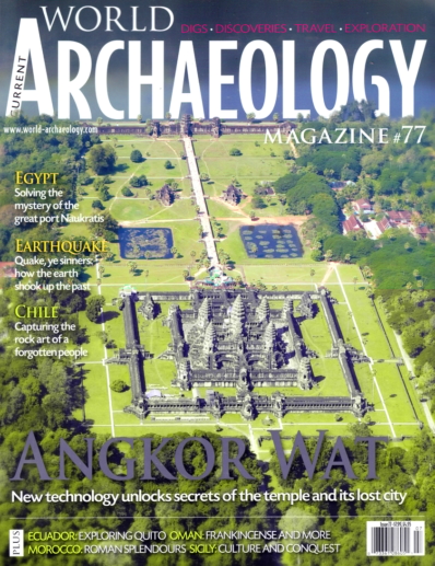 Current World Archaeology June 01, 2016 Issue Cover