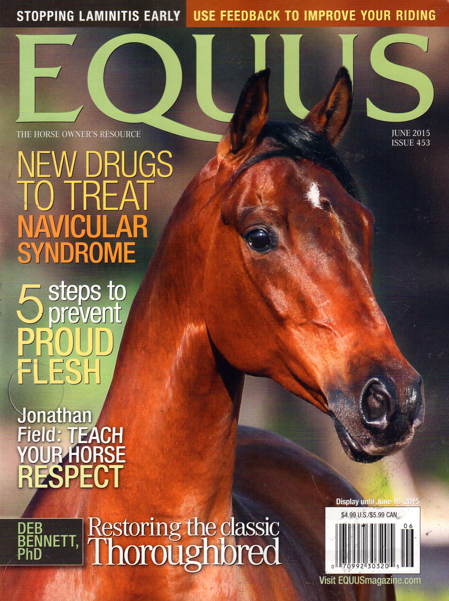 Equus June 01, 2015 Issue Cover