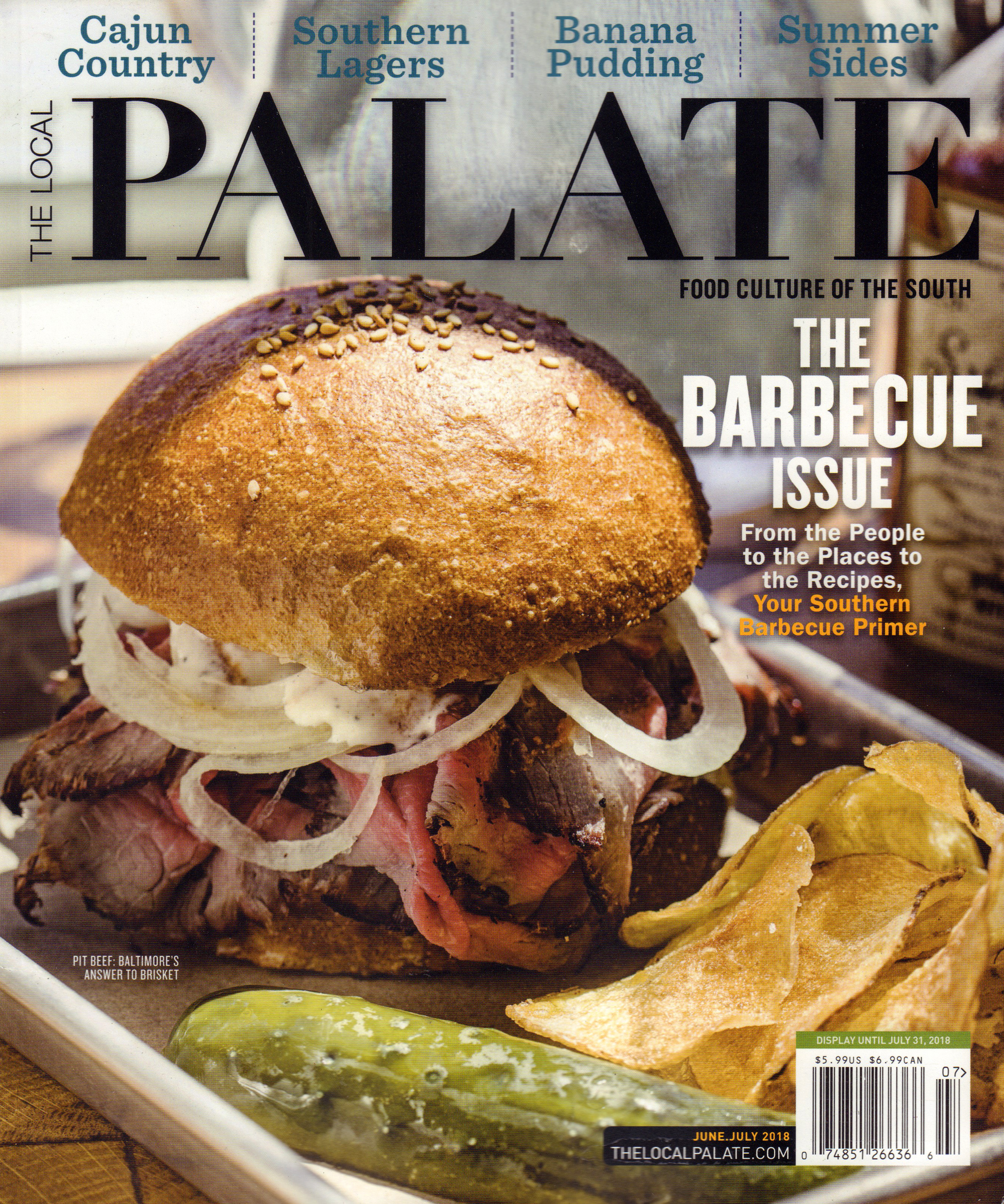 The-Local-Palate June 01, 2018 Issue Cover