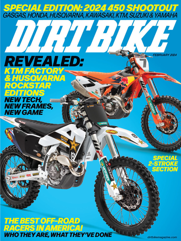 Dirt-Bike February 01, 2024 Issue Cover