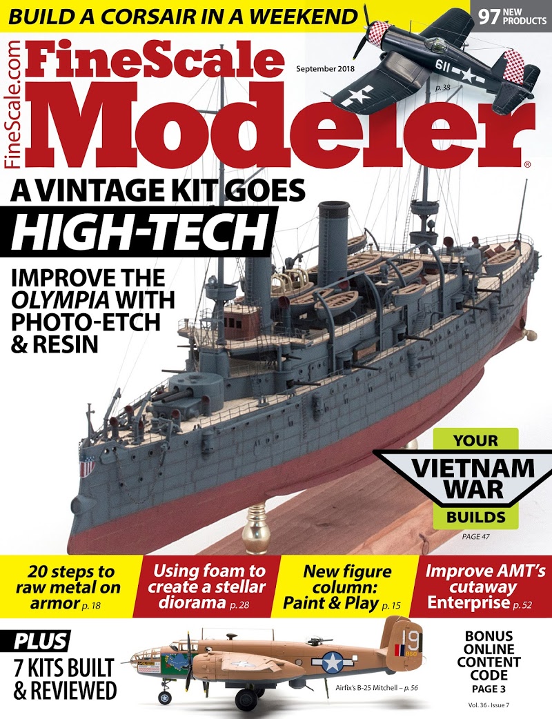 Finescale-Modeler September 01, 2018 Issue Cover