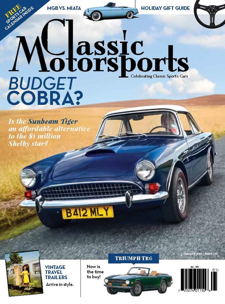 Classic-Motorsports January 01, 2016 Issue Cover