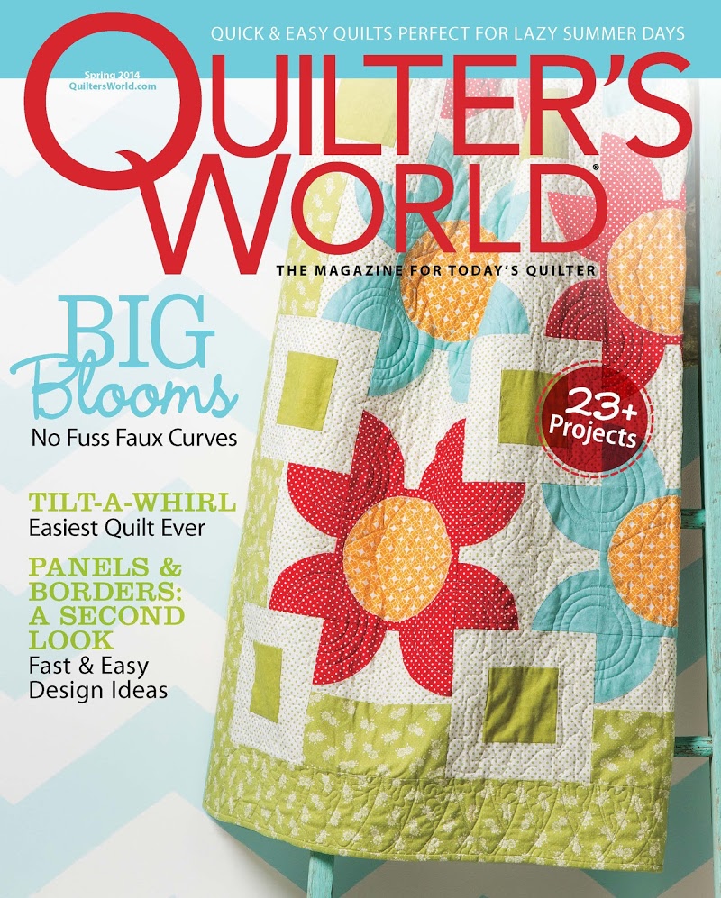 Quilters-World March 01, 2014 Issue Cover
