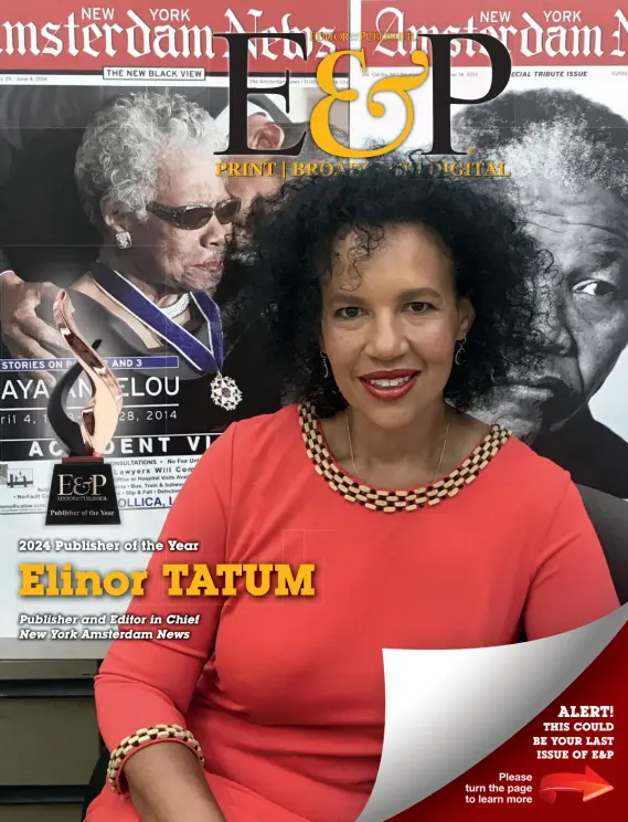 Editor-and-Publisher November 01, 2024 Issue Cover