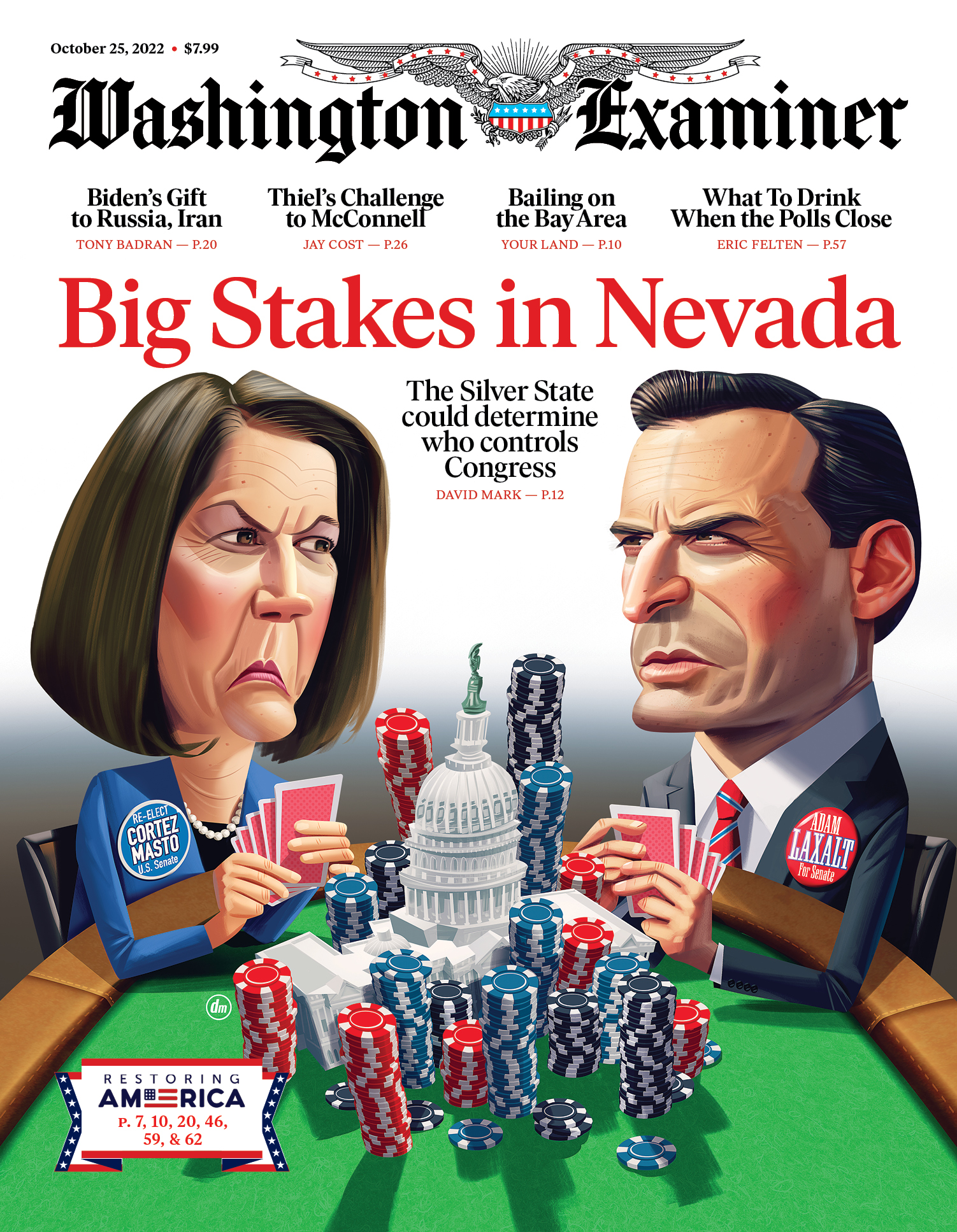 Washington-Examiner October 25, 2022 Issue Cover