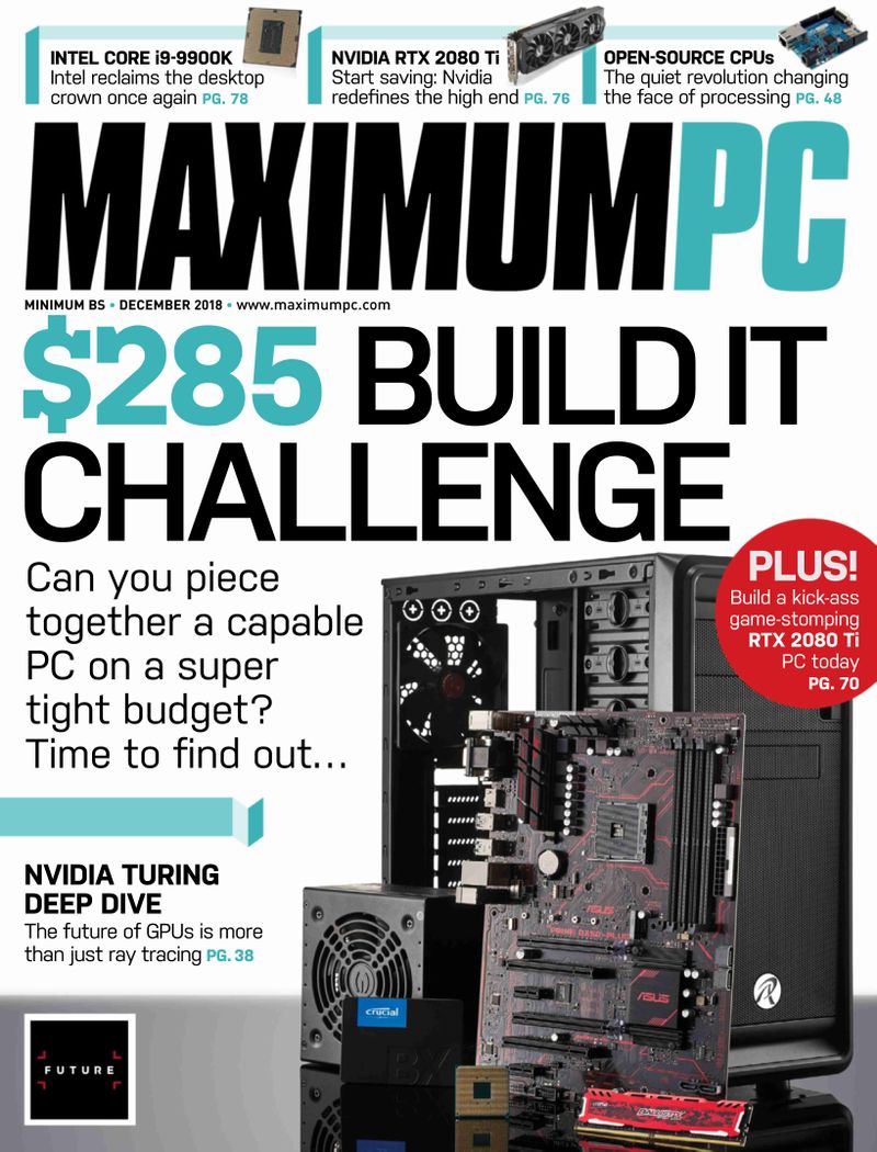 Maximum-PC December 01, 2018 Issue Cover