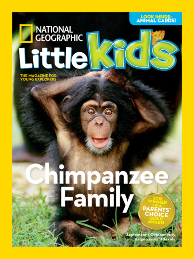 National Geographic Little Kids September 01, 2015 Issue Cover