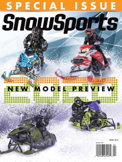 Snow Goer April 01, 2019 Issue Cover