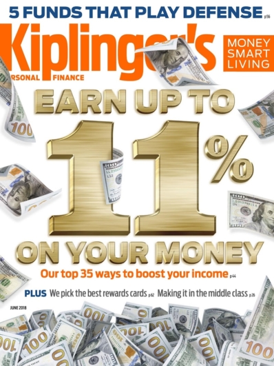 Kiplinger's Personal Finance June 01, 2018 Issue Cover