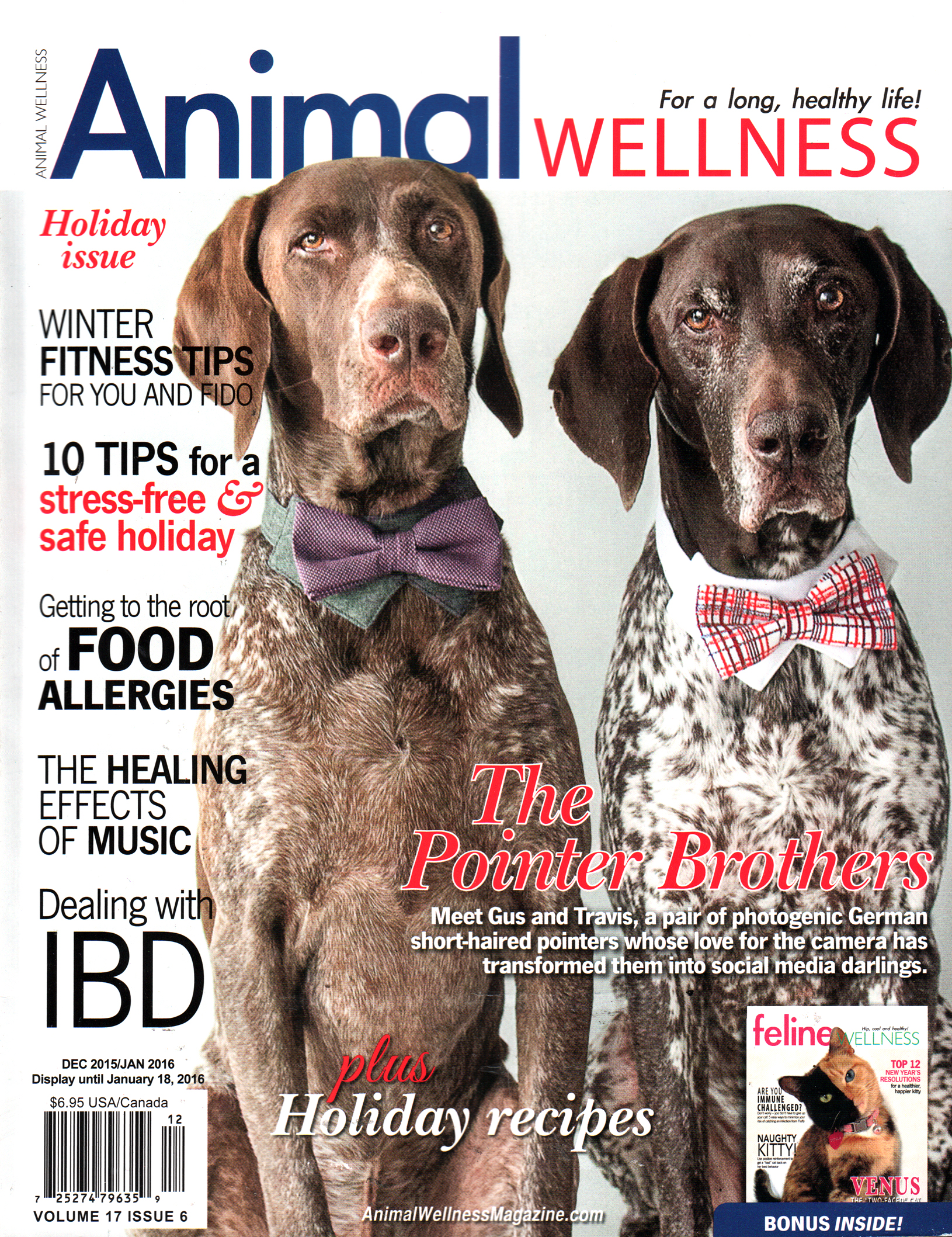 Animal-Wellness December 01, 2015 Issue Cover
