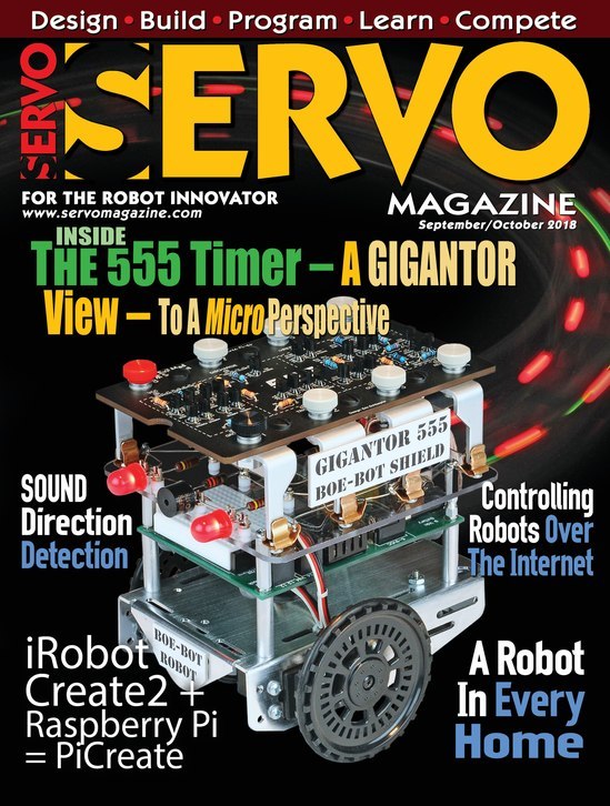 Servo-Magazine September 01, 2018 Issue Cover