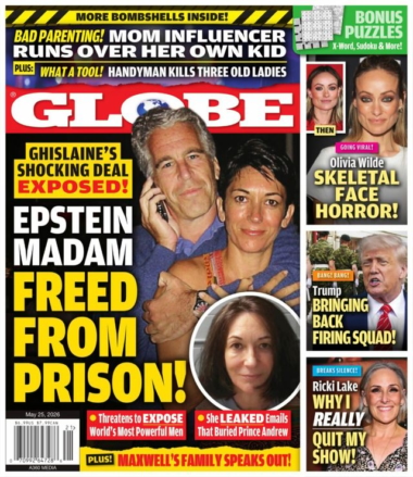 Globe May 25, 2026 Issue Cover