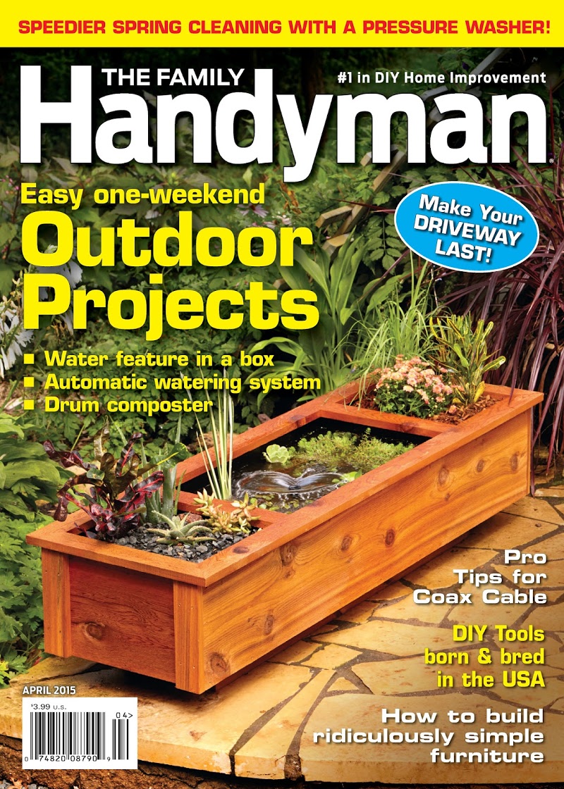 The-Family-Handyman April 01, 2015 Issue Cover