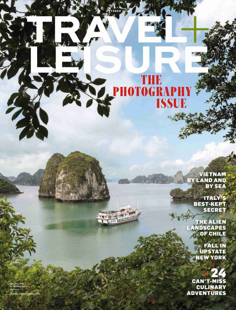 Travel-and-Leisure October 01, 2018 Issue Cover
