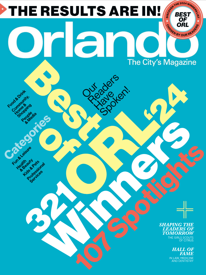 Orlando-Magazine August 01, 2024 Issue Cover