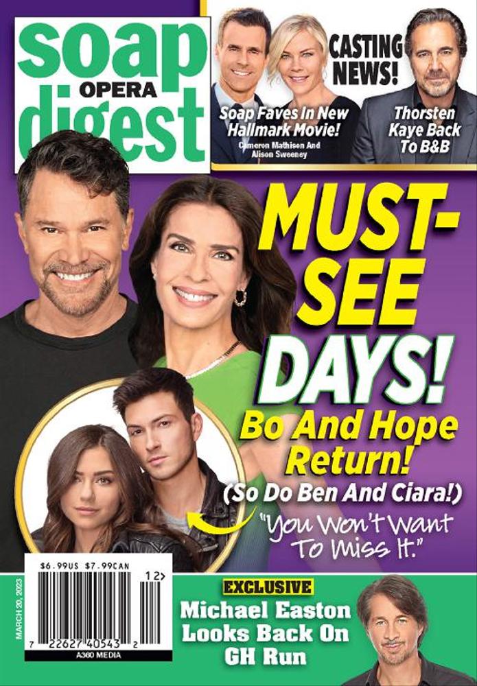 Soap-Opera-Digest March 20, 2023 Issue Cover