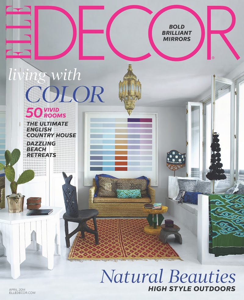 Elle-Decor April 01, 2014 Issue Cover