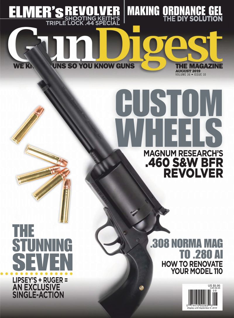Gun-Digest August 01, 2019 Issue Cover