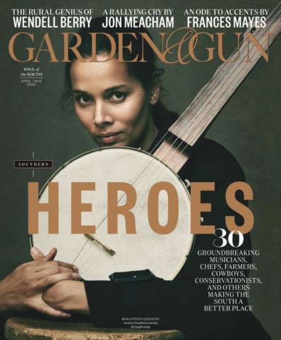 Garden & Gun April 01, 2020 Issue Cover
