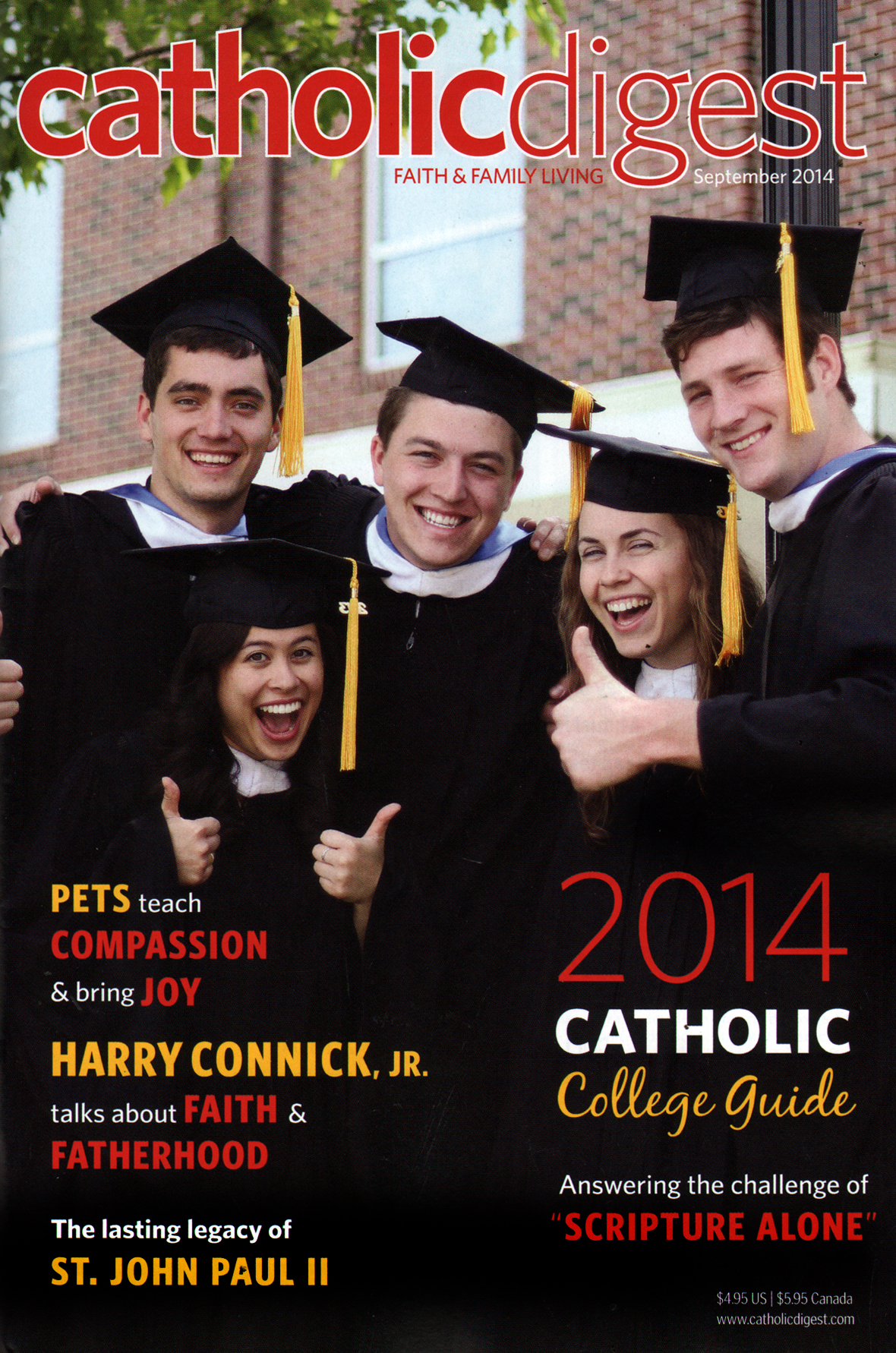 Catholic-Digest September 01, 2014 Issue Cover