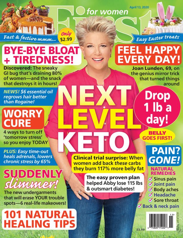 First-For-Women April 13, 2020 Issue Cover