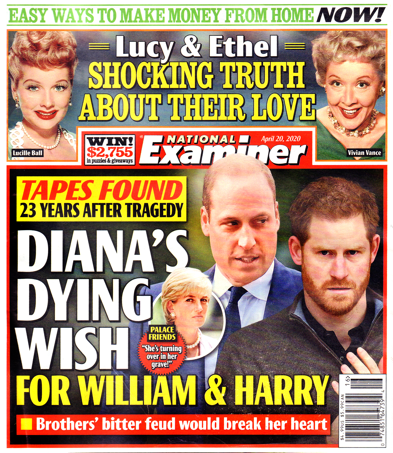 national-examiner April 20, 2020 Issue Cover