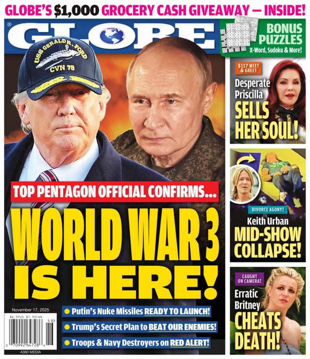 Globe November 17, 2025 Issue Cover