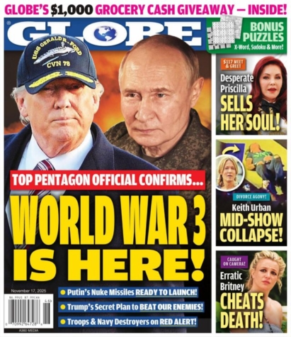 Globe November 17, 2025 Issue Cover