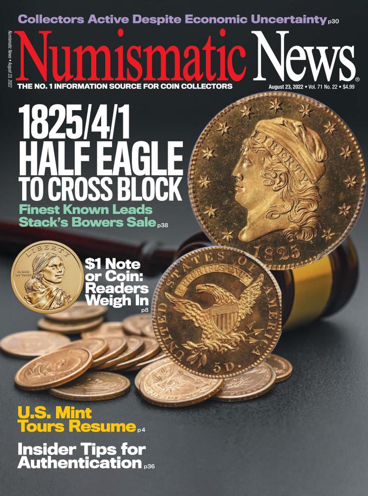 Numismatic-News August 23, 2022 Issue Cover