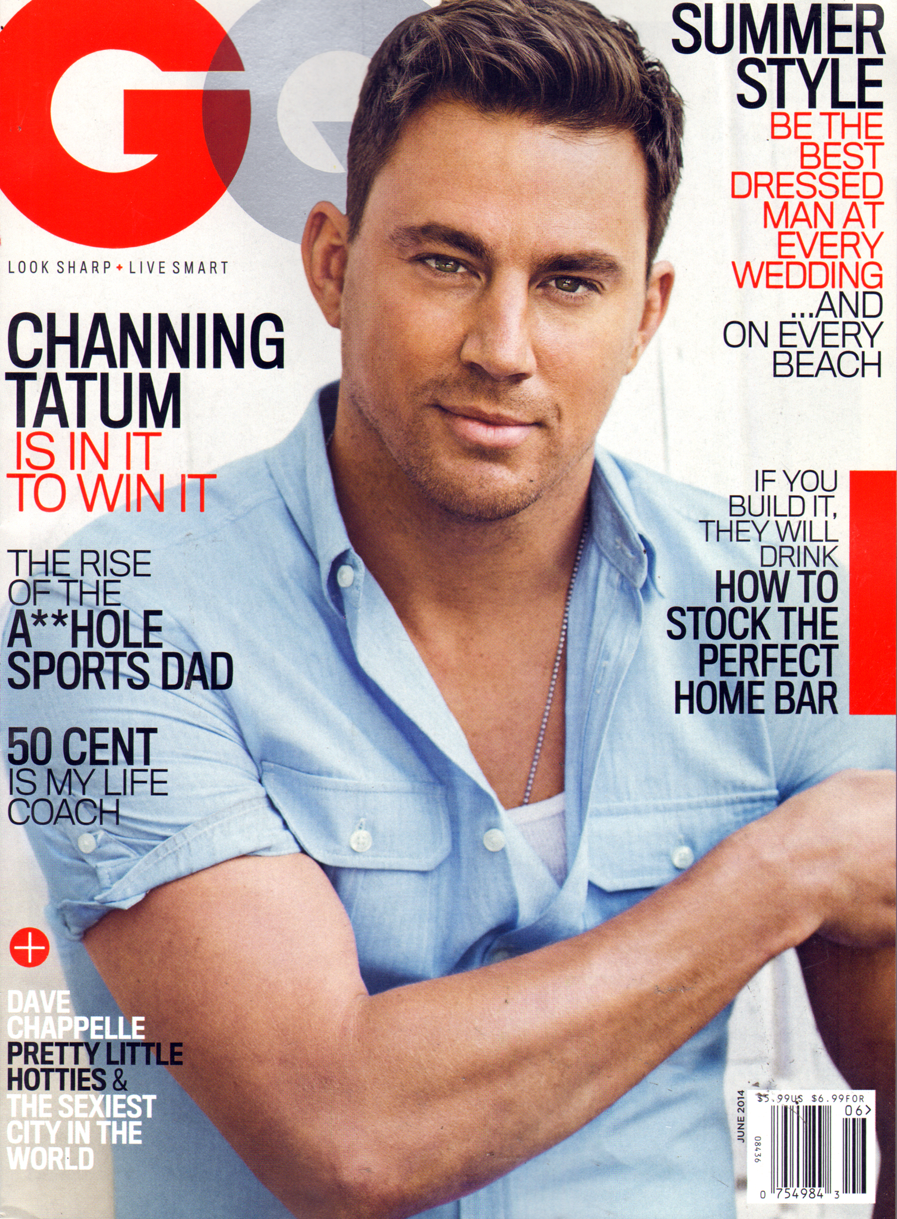 Gentlemens-Quarterly---GQ June 01, 2014 Issue Cover