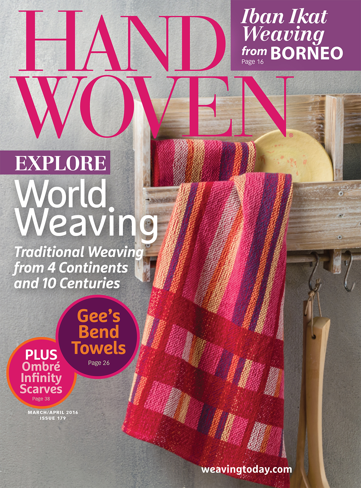 Handwoven March 01, 2016 Issue Cover