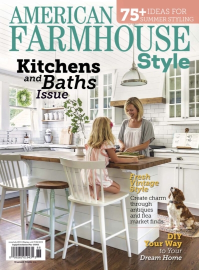 American Farmhouse Style June 01, 2019 Issue Cover