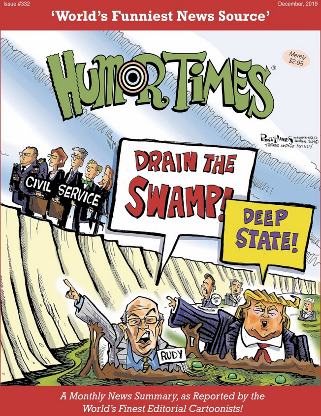 Humor-Times December 01, 2019 Issue Cover