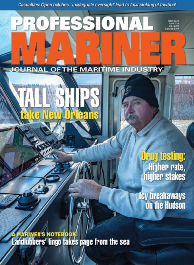 Professional Mariner April 01, 2019 Issue Cover