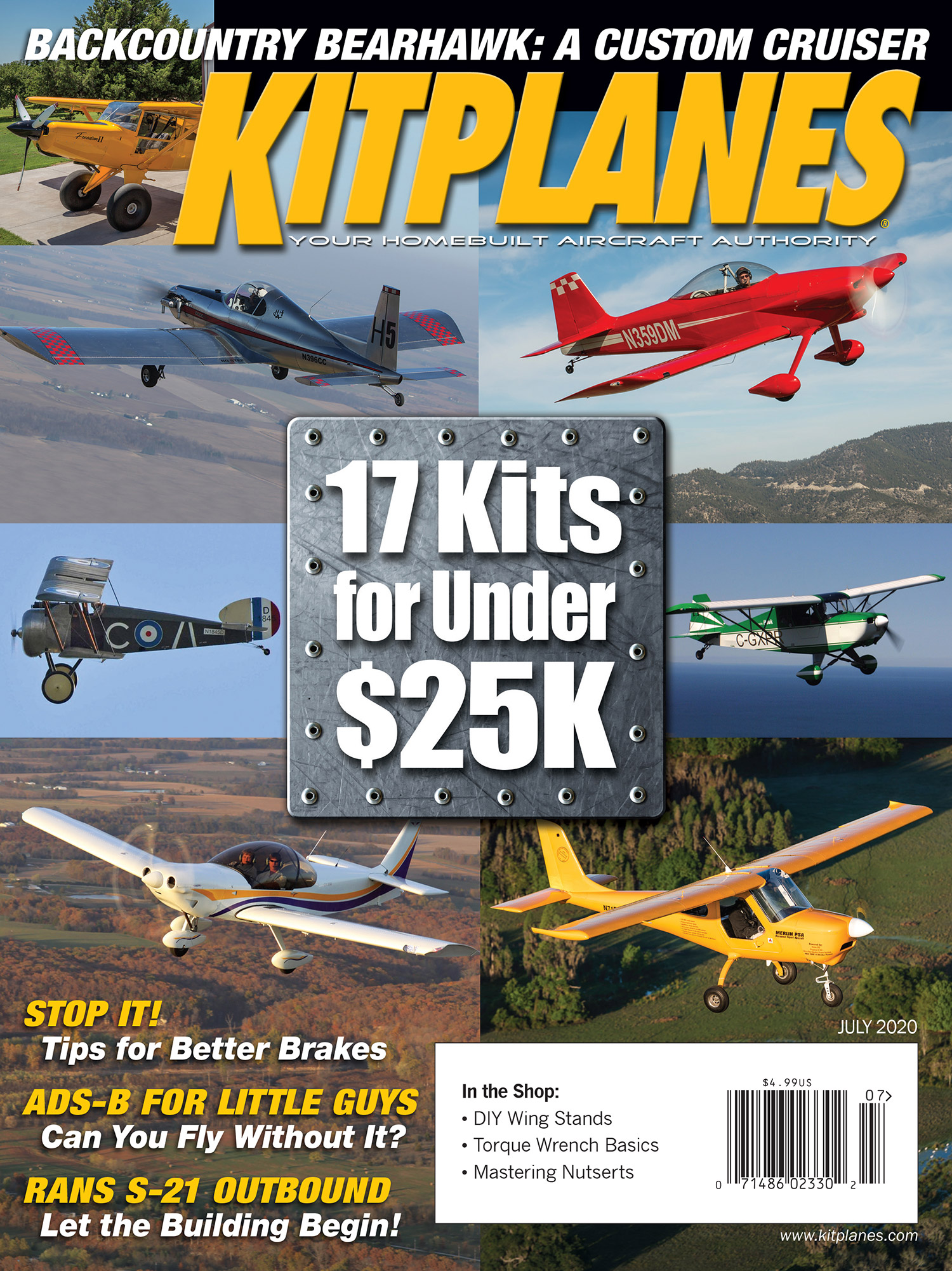 Kit-Planes July 01, 2020 Issue Cover