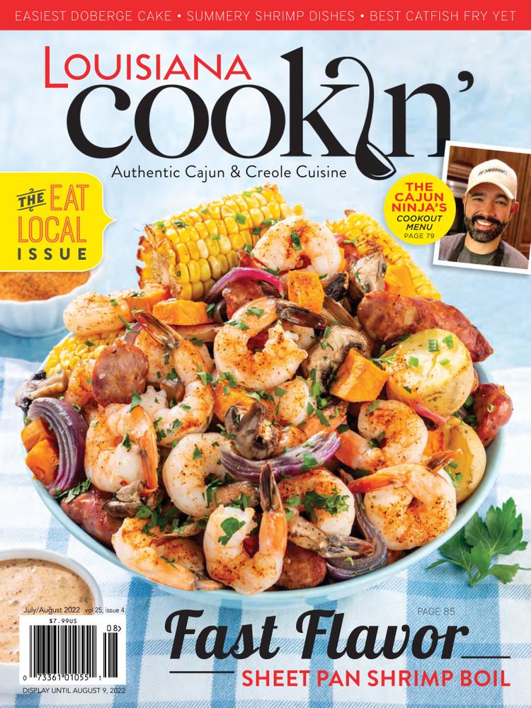 Louisiana-Cookin July 01, 2022 Issue Cover