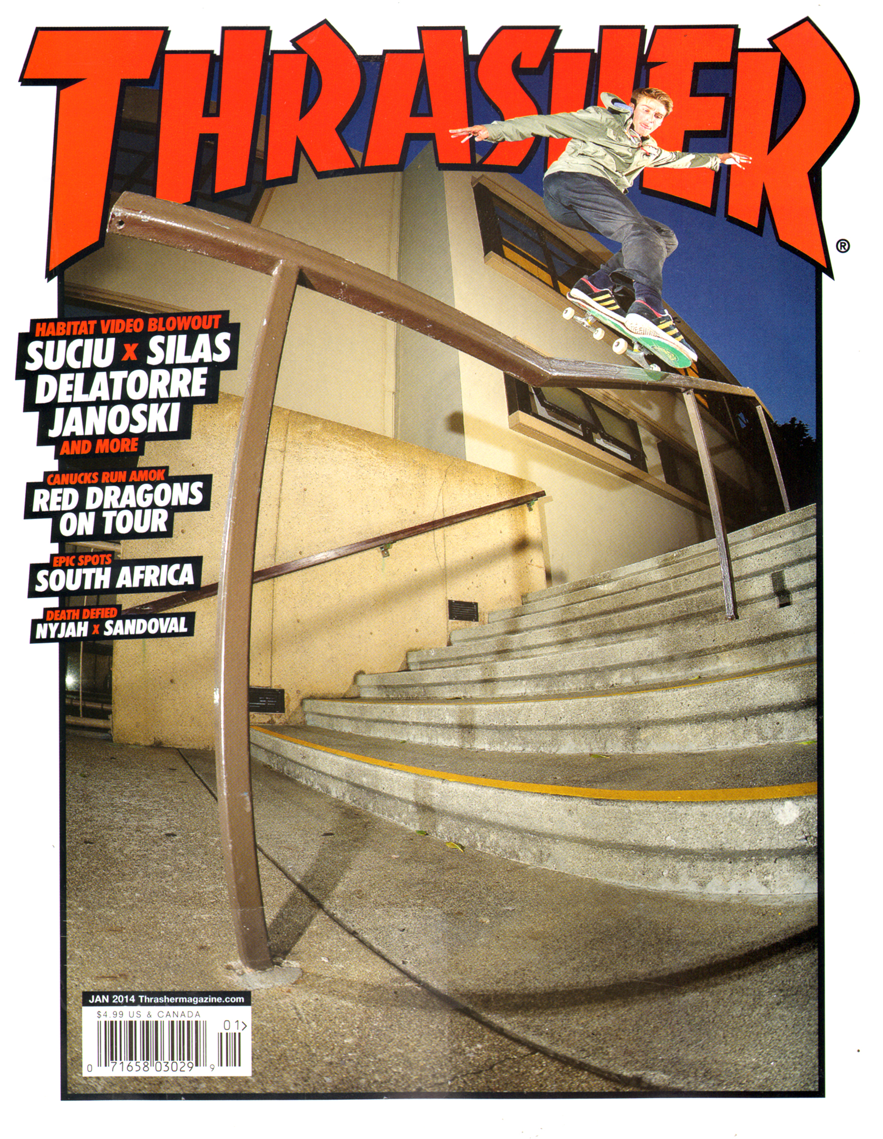 Thrasher January 01, 2014 Issue Cover