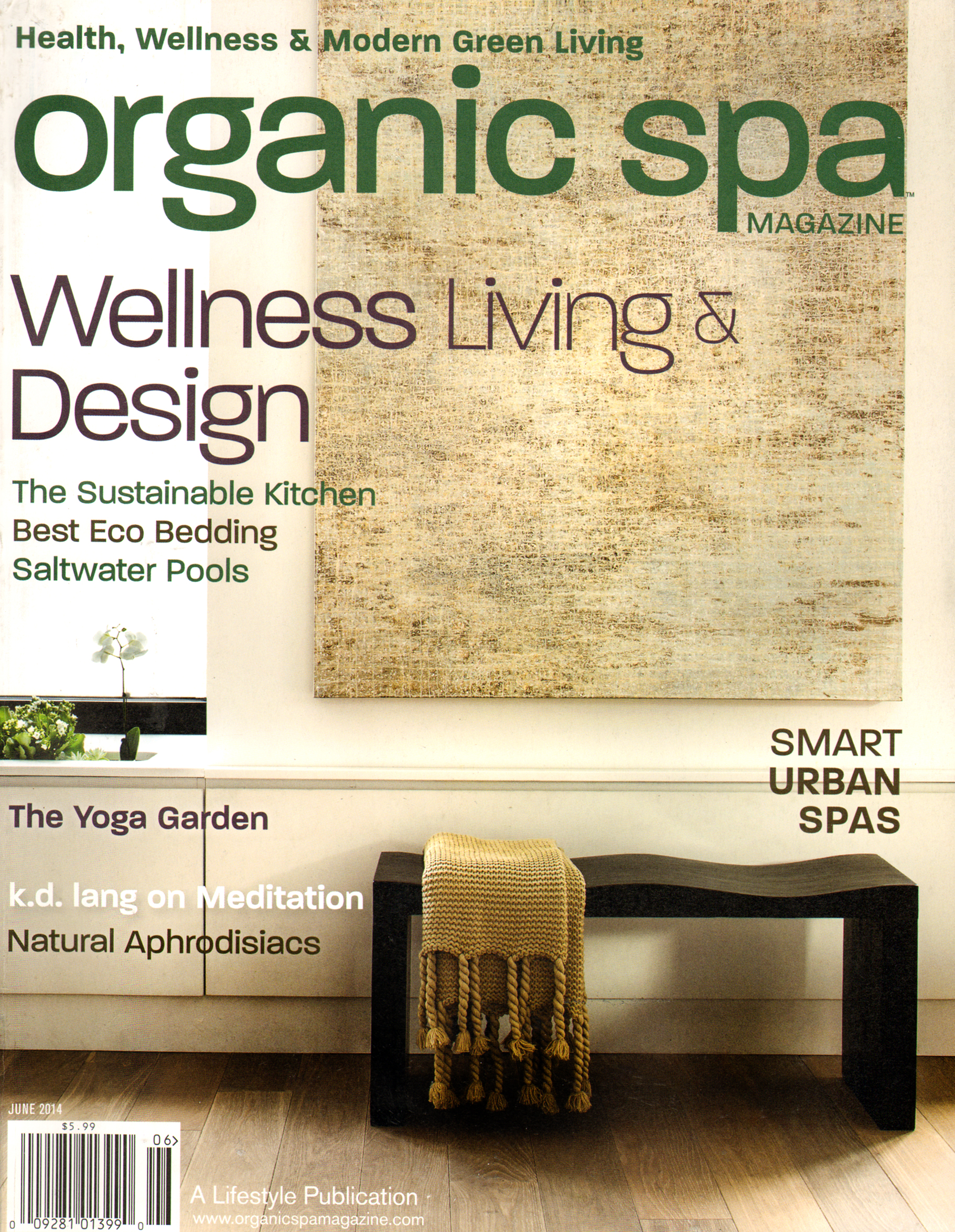 Organic-Spa June 01, 2014 Issue Cover