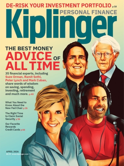 Kiplinger's Personal Finance April 01, 2026 Issue Cover