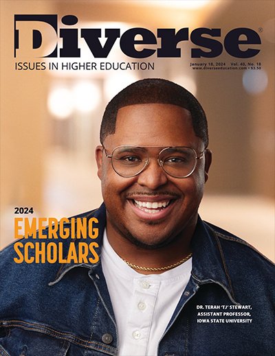 Diverse-Issues-In-Higher-Education January 18, 2024 Issue Cover