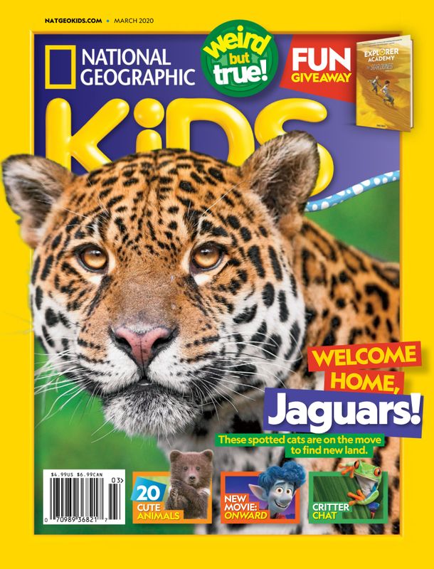 National-Geographic-Kids March 01, 2020 Issue Cover