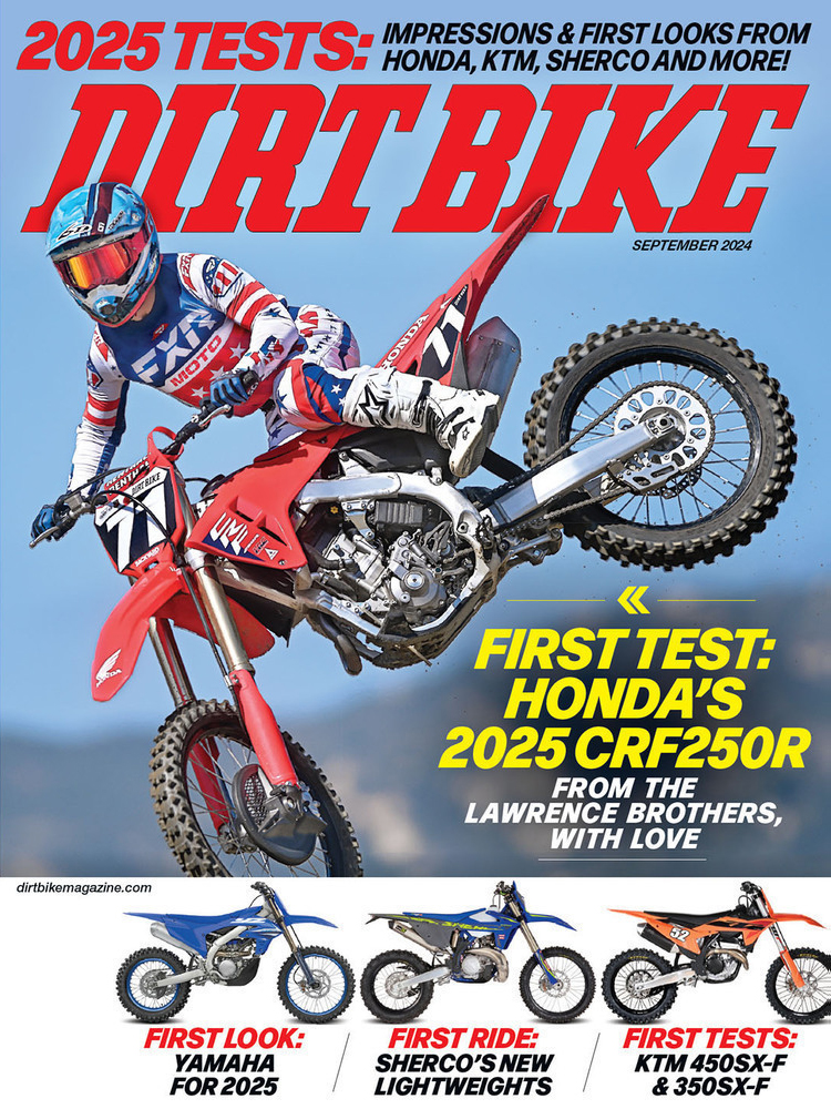 Dirt-Bike September 01, 2024 Issue Cover