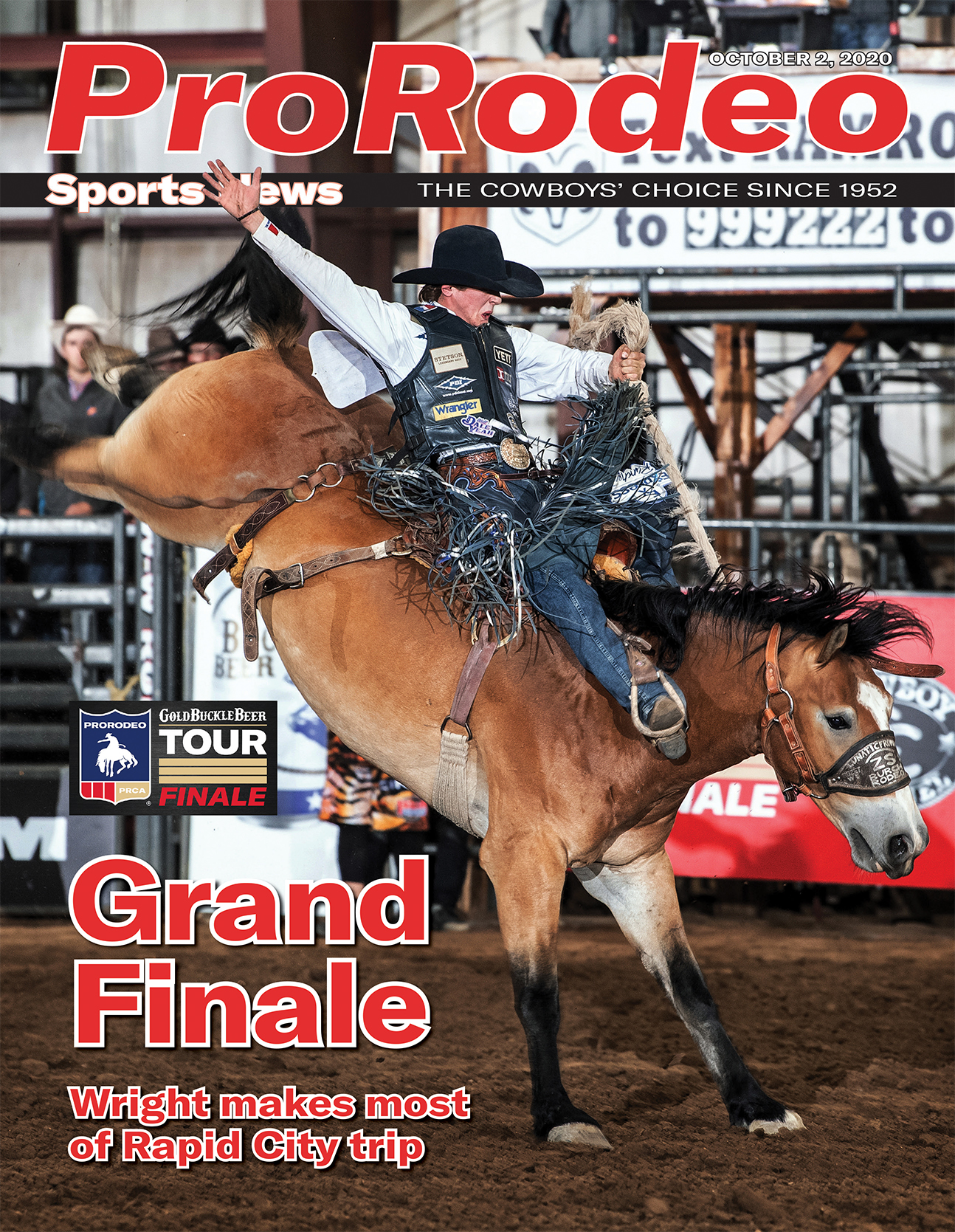 Pro-Rodeo-Sports-News October 02, 2020 Issue Cover